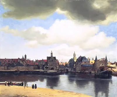 View of Delft Vermeer